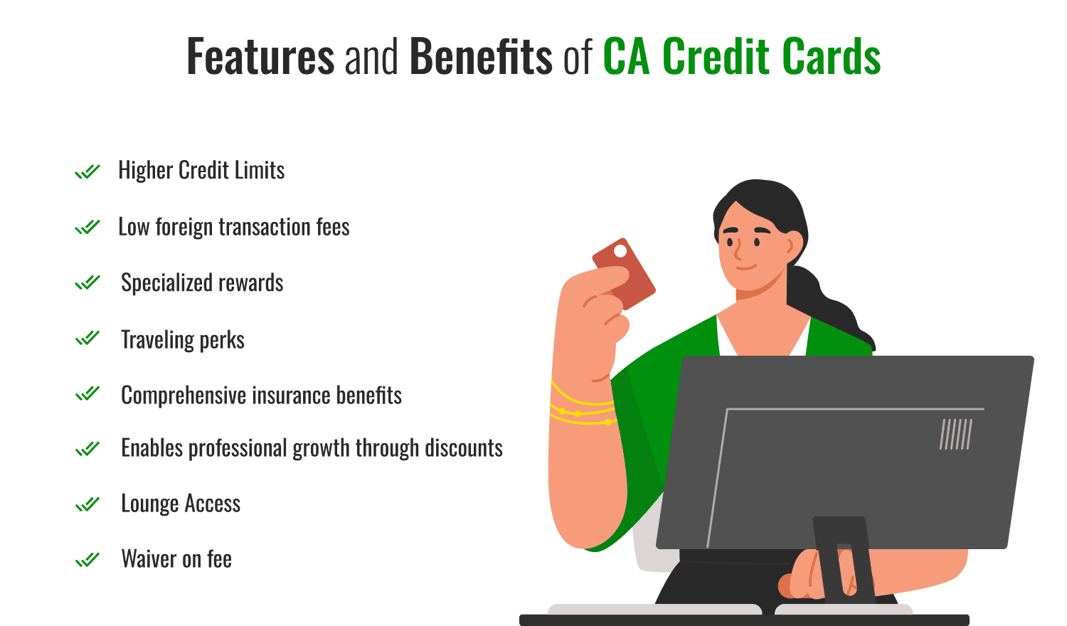 Features and Benefits of CA Credit Cards